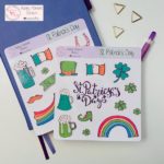 St Patrick's Day stickers | Happymoment Etsy